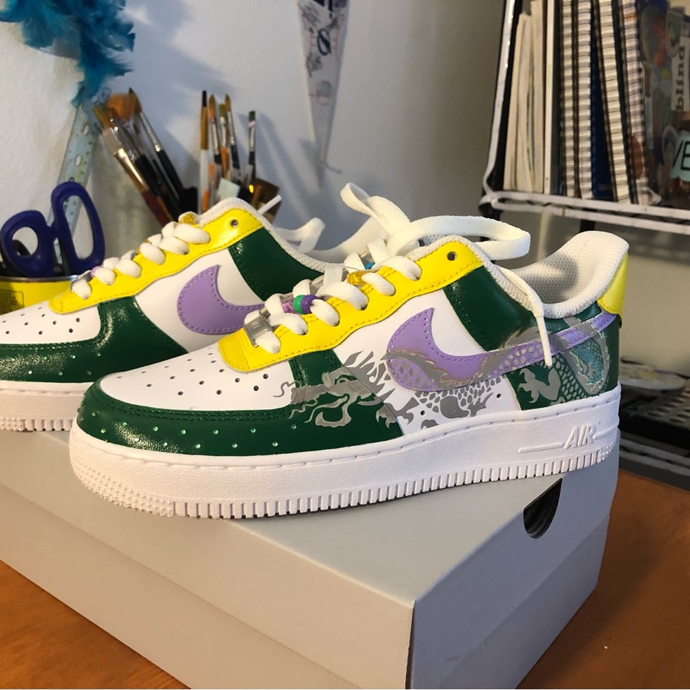 Custom Air Force 1s 🪩